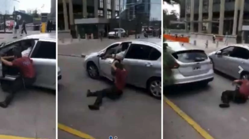 Conductor desobedece ret&eacute;n, arrastra y atropella a polic&iacute;a 