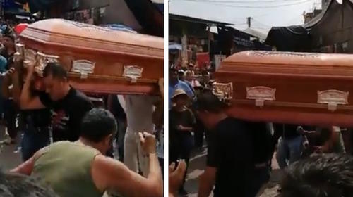 Despiden a su ser querido bailando cumbia en el entierro