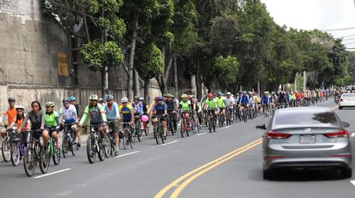 Ciclistas se apoderar&aacute;n de la ciudad de Guatemala este domingo