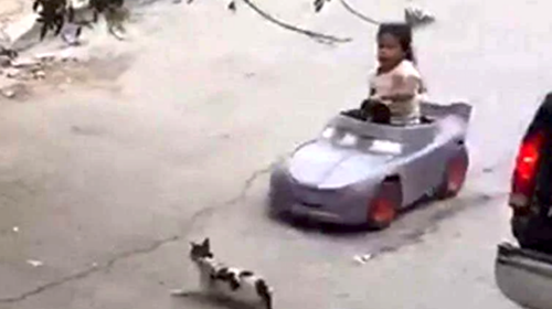 Surgen videos de los "hermanos" de la ni&ntilde;a r&aacute;pida y furiosa