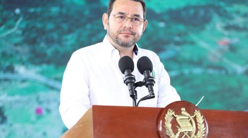 Jimmy Morales empieza sus últimos 100 días exaltando sus logros