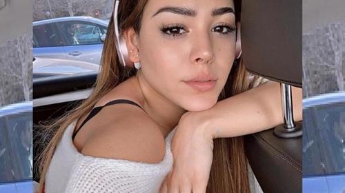 Danna Paola baila muy sensual en plena calle
