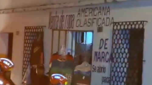 Balacera en una venta de ropa deja un fallecido 