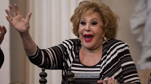 Silvia Pinal quiere que Luis Miguel cante en su funeral