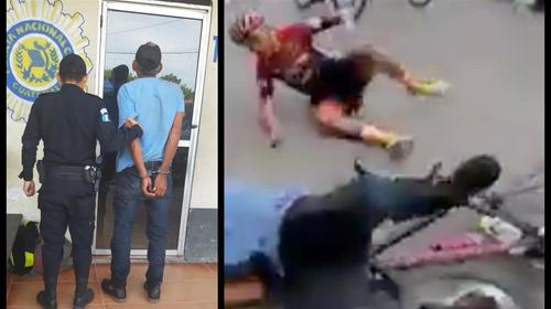 Así recobró la libertad el ebrio que provocó caída de ciclista 