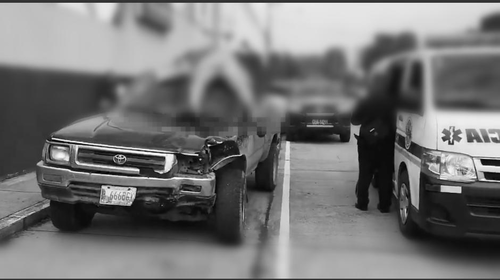 Video: así fue el mortal accidente de un motorista en zona 11