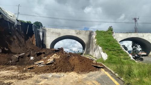 Esta es la magnitud del nuevo derrumbe en el Libramiento