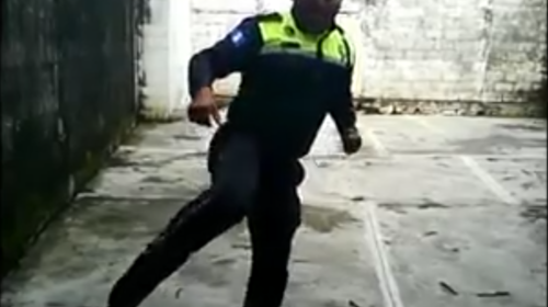 Surge video de un PMT demostrando sus habilidades marciales 