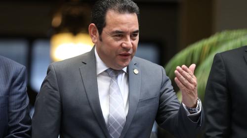 Jimmy Morales arremete contra la ONU: "La CICIG fue un fracaso"