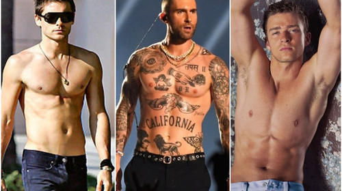 10 famosos "sin tanto m&uacute;sculo" pero muy atractivos