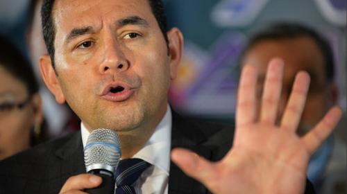 Los planes de Jimmy Morales durante el Estado de Sitio