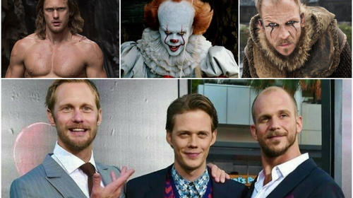 Ellos son los guapos y galardonados: hermanos Skarsg&aring;rd