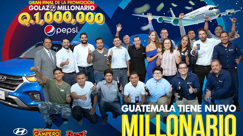 Guatemala tiene un nuevo millonario con Pepsi