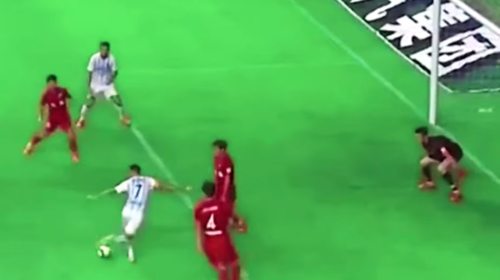 El golazo de rabona en el último minuto que se ha hecho viral