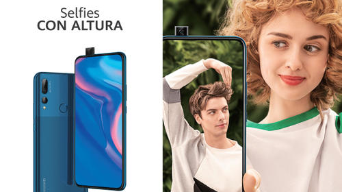 Huawei presenta smartphone con c&aacute;mara pop-up 