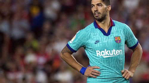 Lo que no viste: Luis Su&aacute;rez insulta a un &aacute;rbitro y a un rival