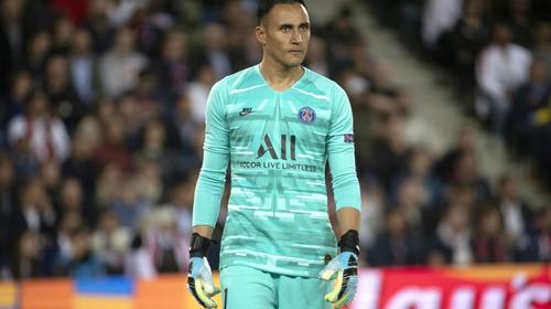 El enojo de Keylor Navas al recibir dos goles con el PSG