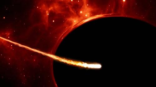 NASA captura momento en que un agujero negro "devora" estrella