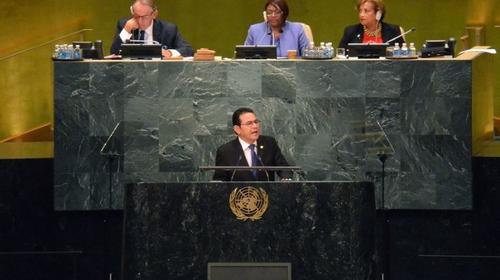 Exdiplom&aacute;ticos se averg&uuml;enzan por discurso de Jimmy en la ONU