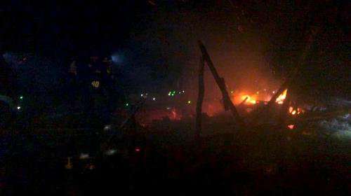 Se incendia bodega vinculada al ex viceministro Kamilo Rivera