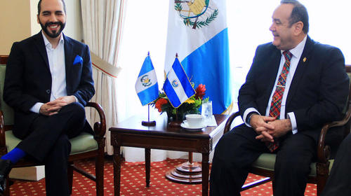 Giammattei a Bukele: "Quisiéramos que nos informara un poco más"