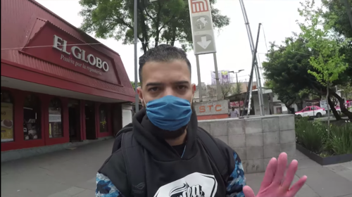 Youtuber contagiado con COVID-19 en México salió de compras