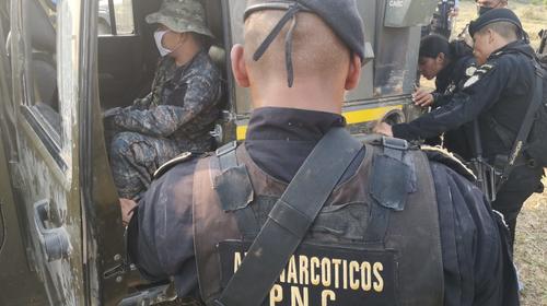 El militar acusado de robar cocaína de un operativo en Petén