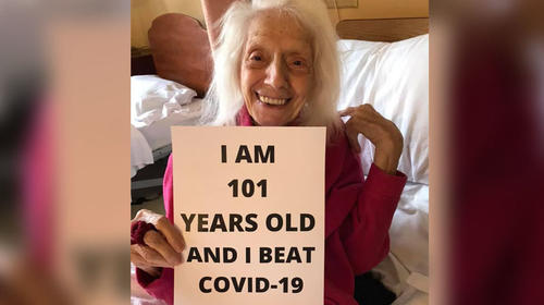 Nació durante la gripe española y sobrevivió al Covid-19