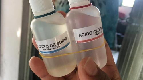 Alertan por riesgos de usar dióxido de cloro contra el Covid-19