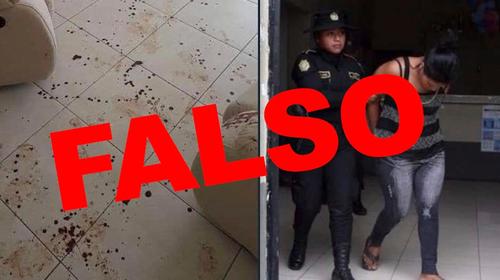 ¿Una mujer macheteó a su esposo por violar a su hija? R. Falso