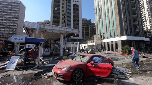 Surgen m&aacute;s videos del momento de la explosi&oacute;n en Beirut