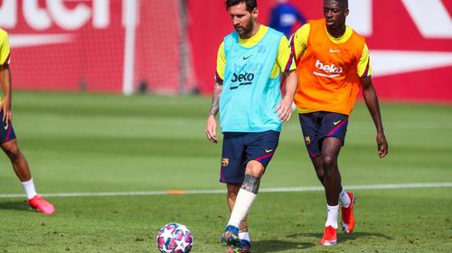 Barcelona convoca a Dembélé sin que haya recibido el alta médica