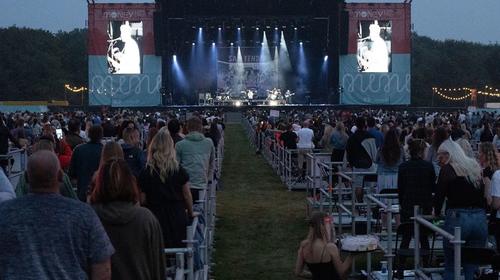 Así se celebró el primer concierto con distanciamiento social