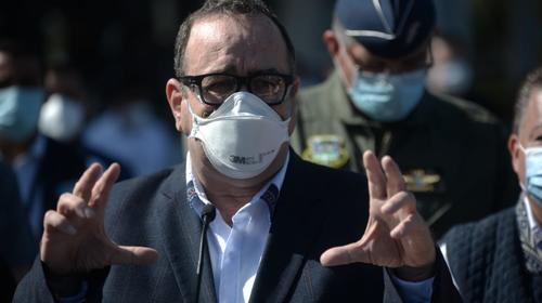 Giammattei: "Guatemala no será un centro de pruebas para Covid19"