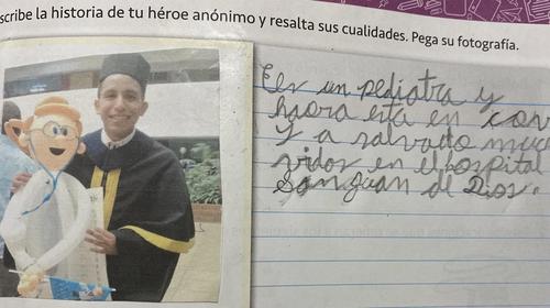 La conmovedora tarea de un ni&ntilde;o durante la pandemia en Guatemala