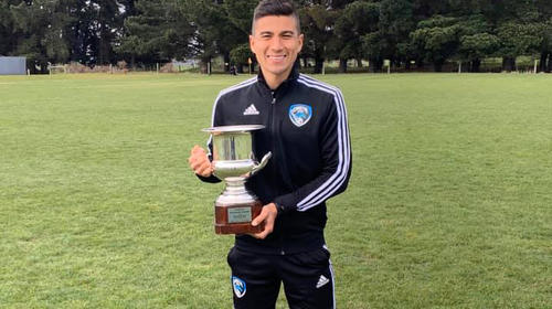 El guatemalteco bicampe&oacute;n en el f&uacute;tbol de Nueva Zelanda