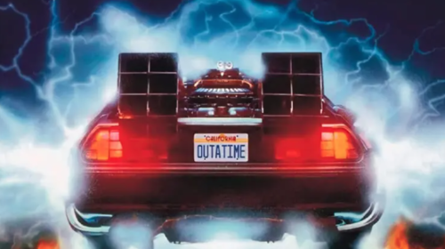 Esta iba a ser la máquina del tiempo de "Volver al Futuro"