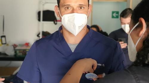 "Soy un héroe", el homenaje a médicos en Parque de la Industria