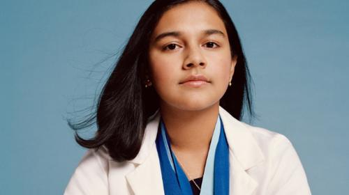 Revista Time elige a joven inventora como la "Ni&ntilde;a del A&ntilde;o" 