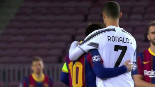 As&iacute; fue el reencuentro entre Ronaldo y Messi (video)