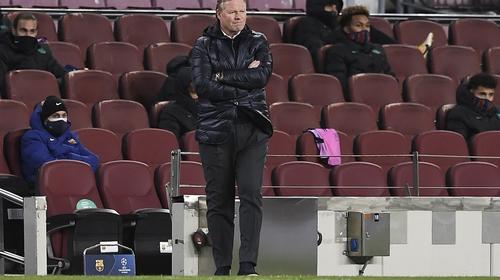 Koeman acusa de "sopl&oacute;n" a Puig frente al vestuario del Barcelona