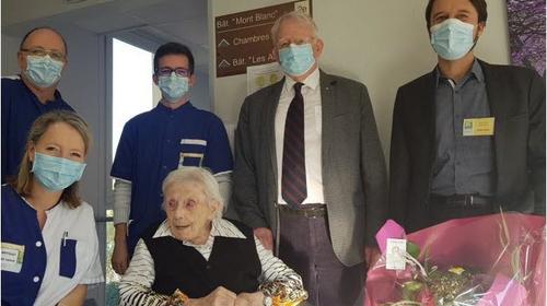 Una ciudadana francesa de 105 años sobrevive al Covid-19