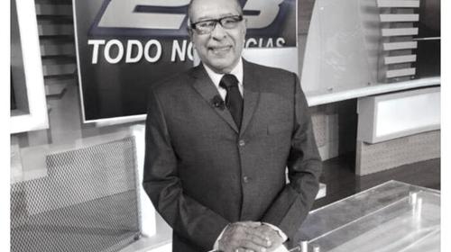 Fallece Carlos Azurdia, locutor y presentador de noticias