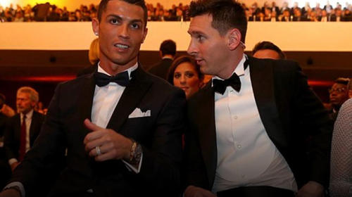 Las fotos familiares navide&ntilde;as de Messi y Cristiano 