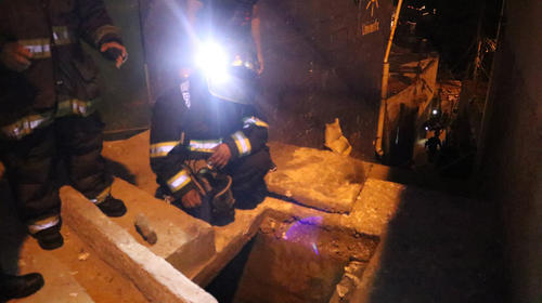 Explosión en tuberías de la zona 7 deja a un niño herido