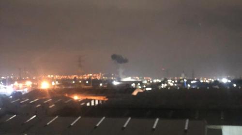 Explosi&oacute;n en f&aacute;brica de Villa Nueva genera temor en la poblaci&oacute;n 