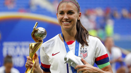 Así se entrena la guapa Alex Morgan estando embarazada 