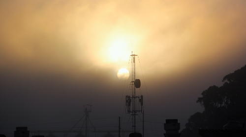 Guatemaltecos sorprendidos por Nubosidad y frío este martes