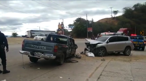 Las imágenes del fuerte accidente en la ruta al Atlántico