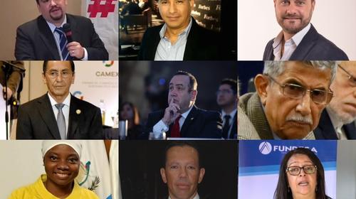 Ellos son los ministros que trabajarán con Giammattei  